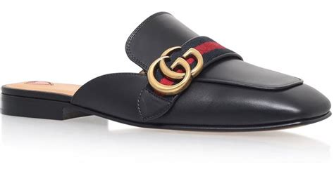 gucci slide loafers